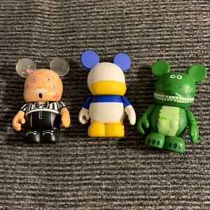 Three Vinylmation characters